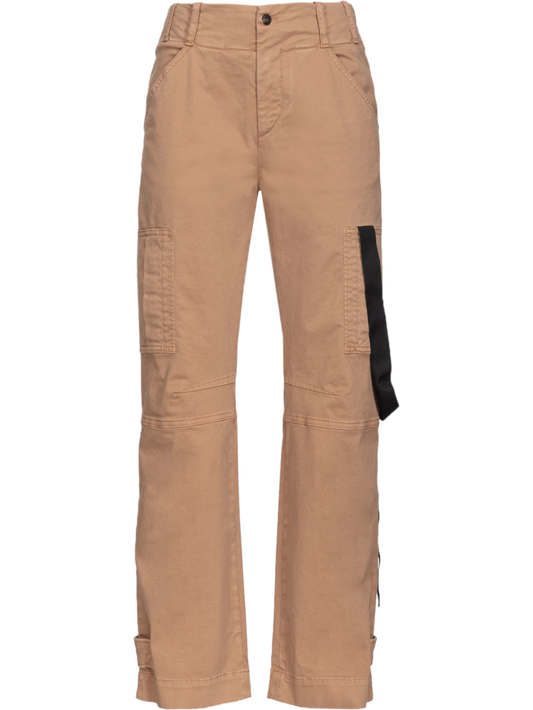 Caldo pantalone cargo con nastro-Pinko-Pantaloni-Vittorio Citro Boutique