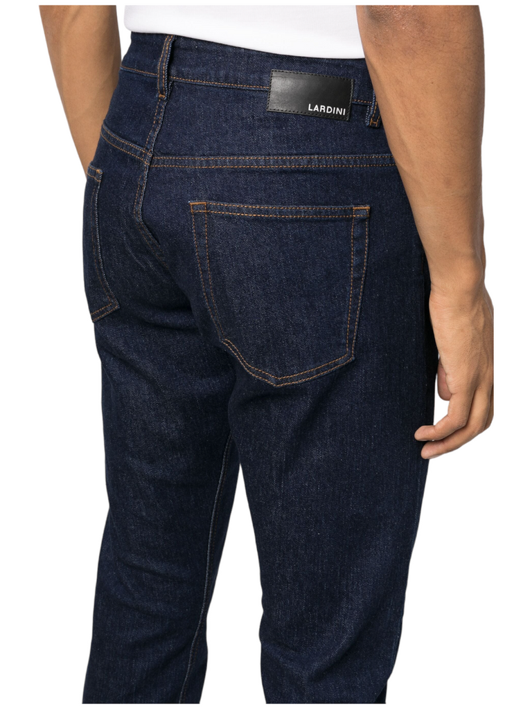 jeans a gamba dritta-Lardini-Jeans-Vittorio Citro Boutique