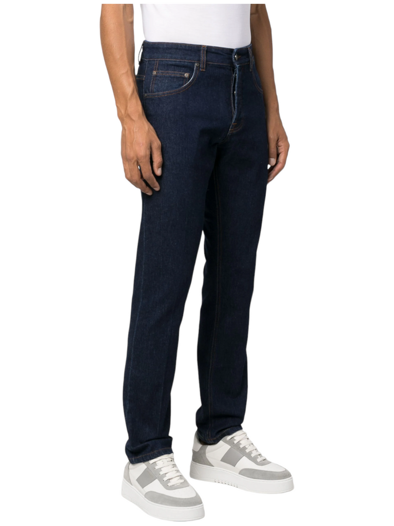 jeans a gamba dritta-Lardini-Jeans-Vittorio Citro Boutique