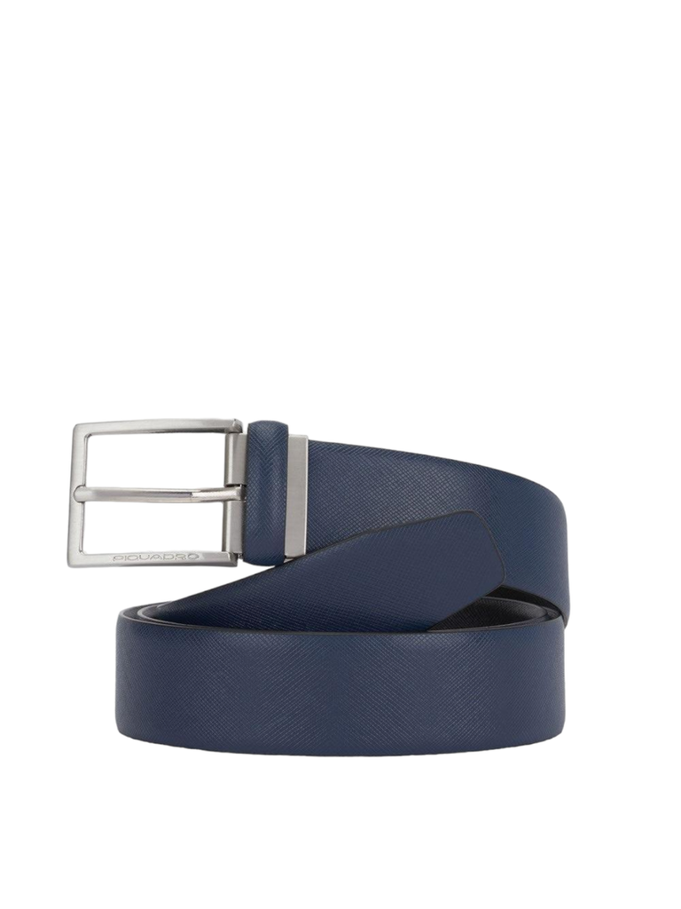 Cintura uomo reversibile con fibbia ad ardiglione-Cinture-Piquadro-Vittorio Citro Boutique
