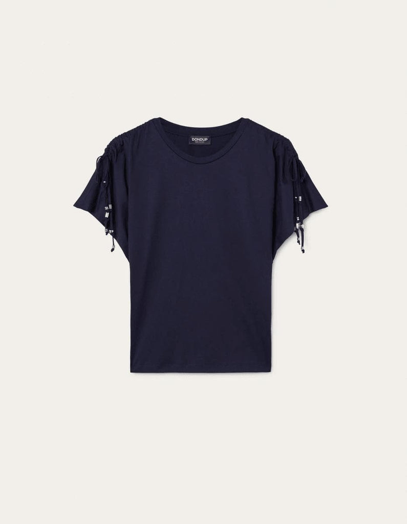 T-shirt girocollo in jersey - Vittorio Citro Boutique