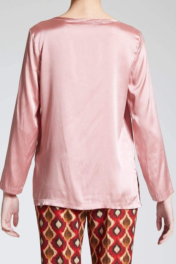 MALIPARMI - Camicia silk satin - Vittorio Citro Boutique
