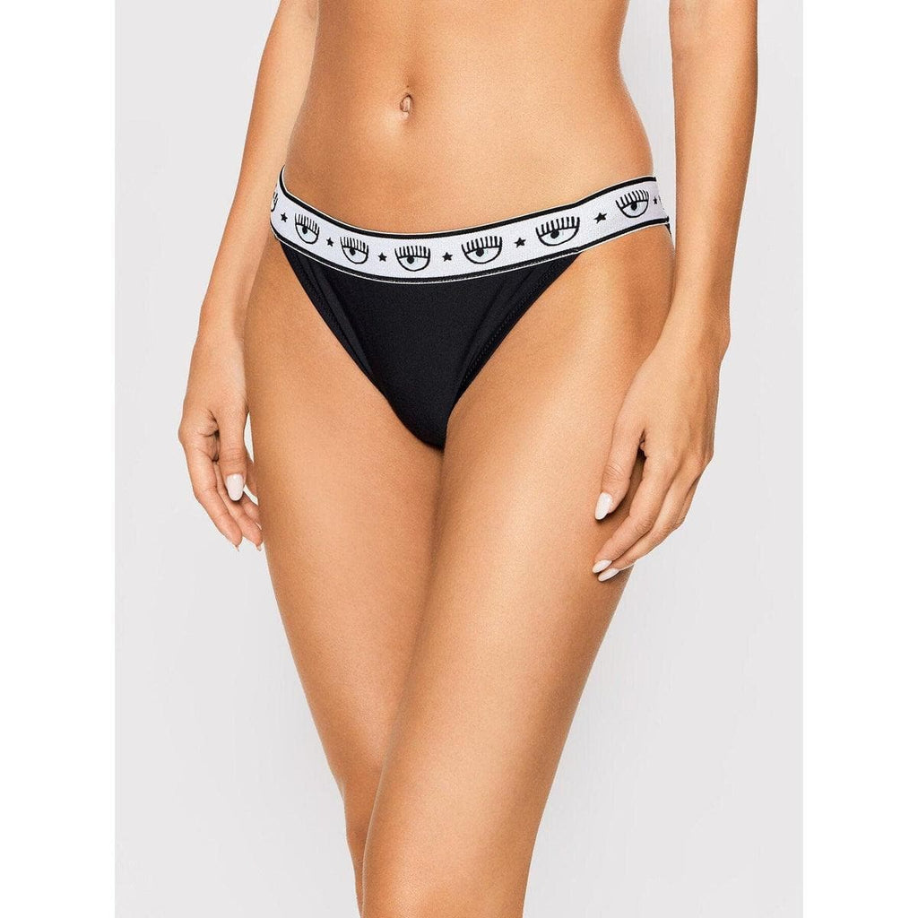 CHIARA FERRAGNI - Slip bikini maxi logomania - Vittorio Citro Boutique